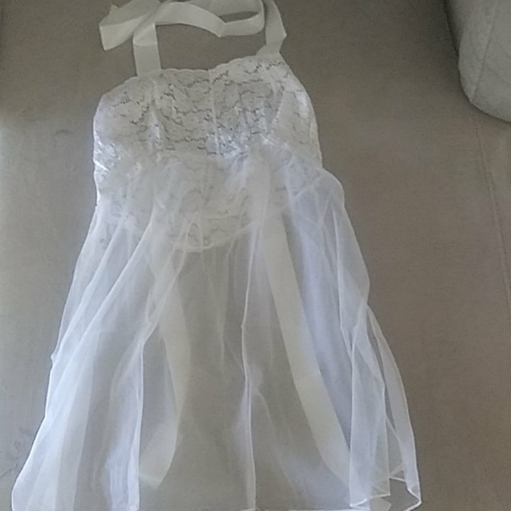 Espiral Lingerie Baby doll matching G string